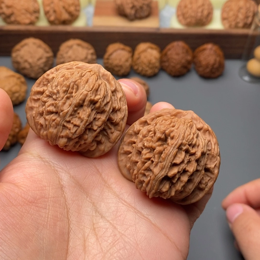 把件文玩核桃43尺四座楼