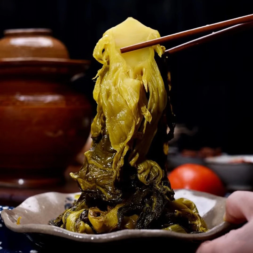 广东粤北连州老坛酸菜鱼专用泡酸菜发酵酸爽脆嫩下饭菜连州酸菜