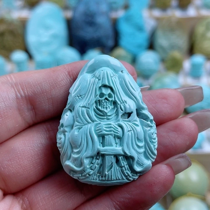 绿松石未镶嵌珠宝奇石