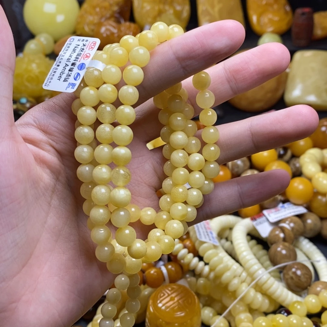 琥珀未镶嵌珠宝奇石