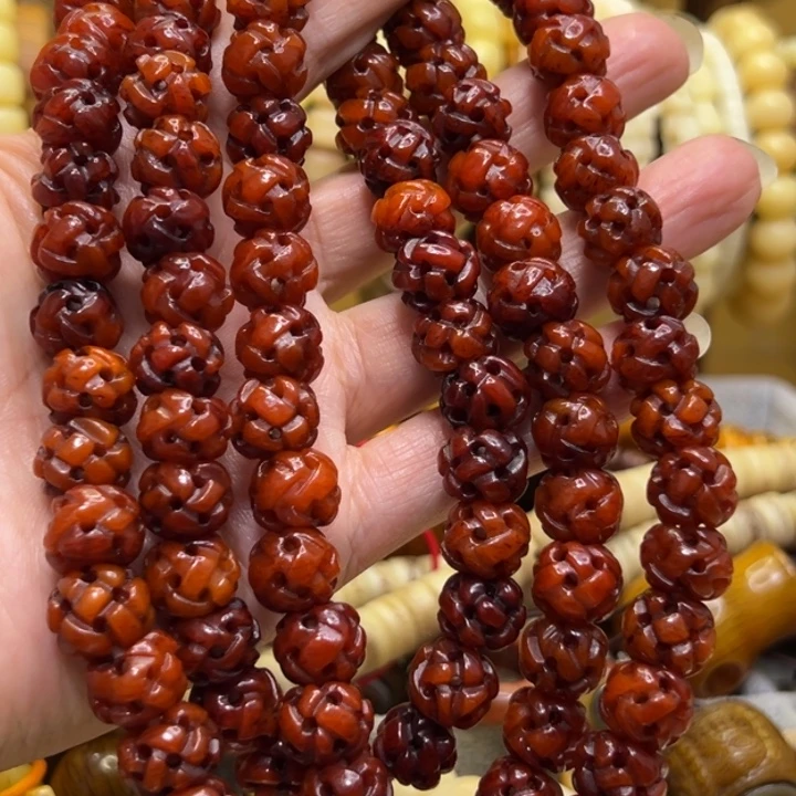 手串/手链牛骨直径11➕镂空珠长串