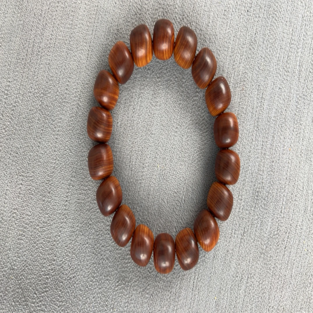 太行崖柏 陈化黑油骨料特香1112老型男女盘玩手串