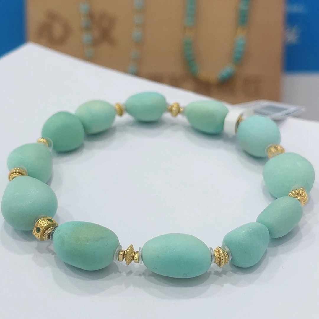 未镶嵌绿松石珠宝奇石