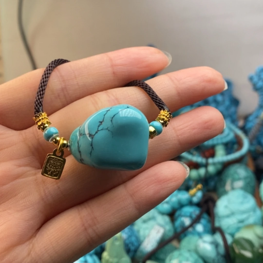 【闪购商品】未镶嵌绿松石珠宝半成品