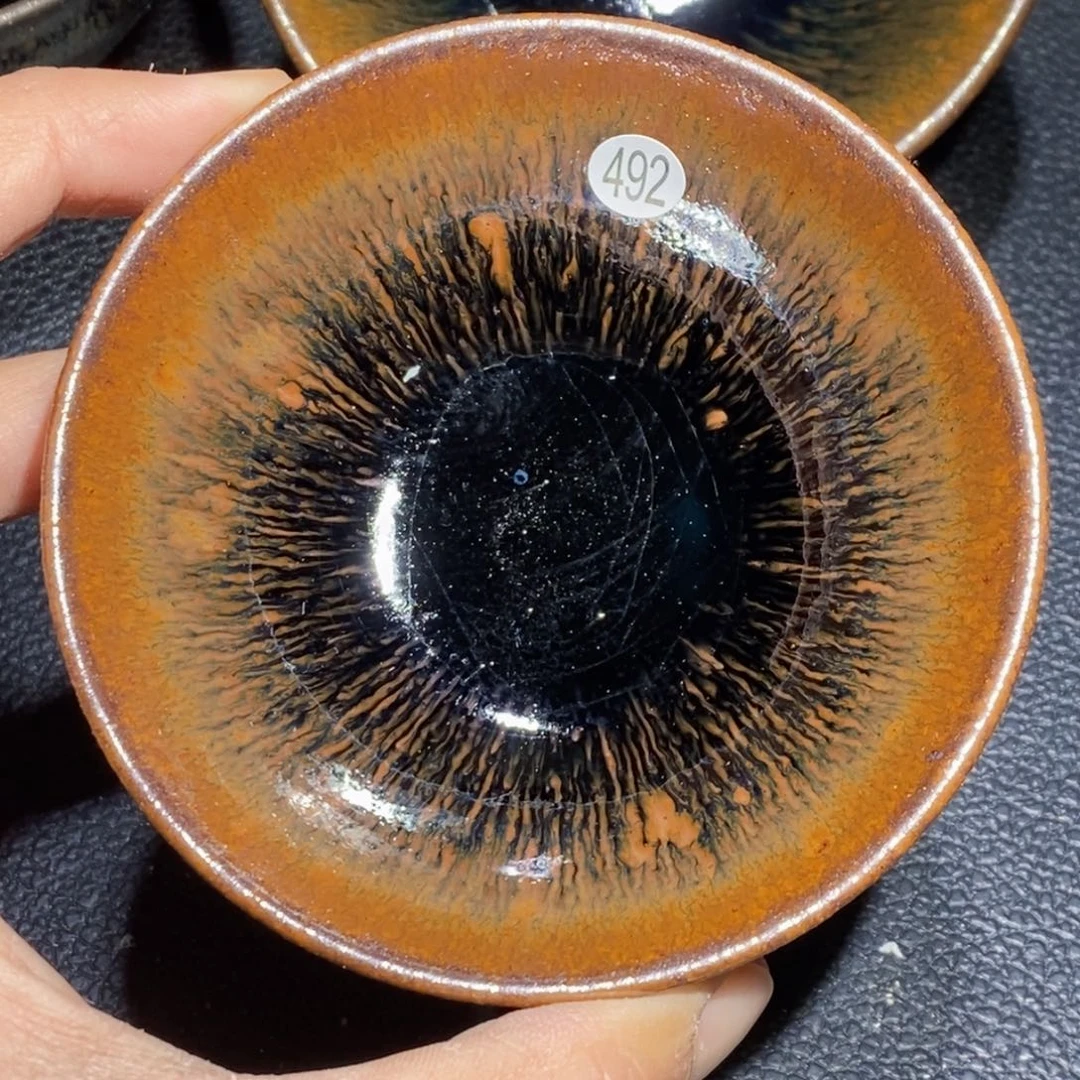 茶盏三溪窑龙窑柴烧492