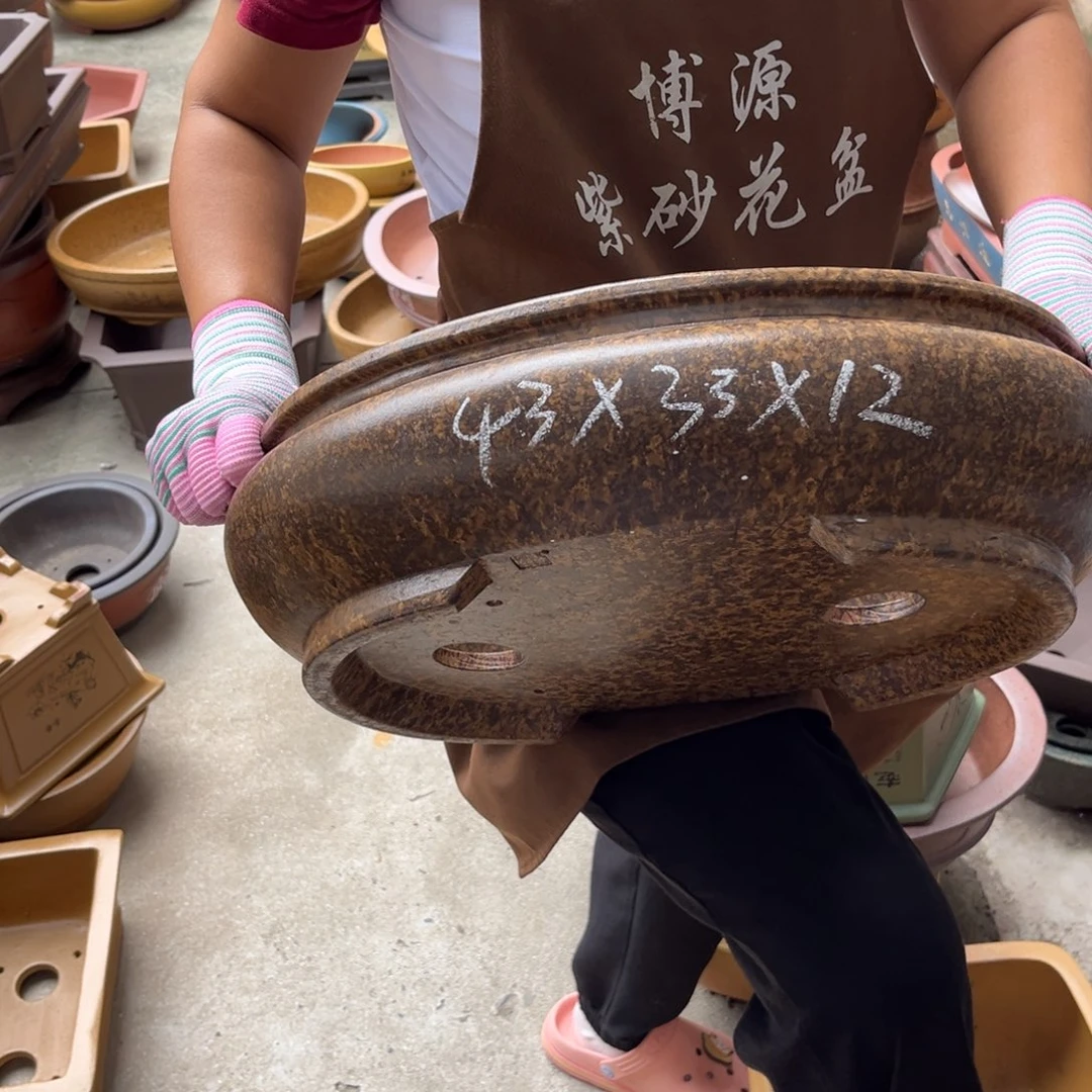 紫砂花盆盆景艺术