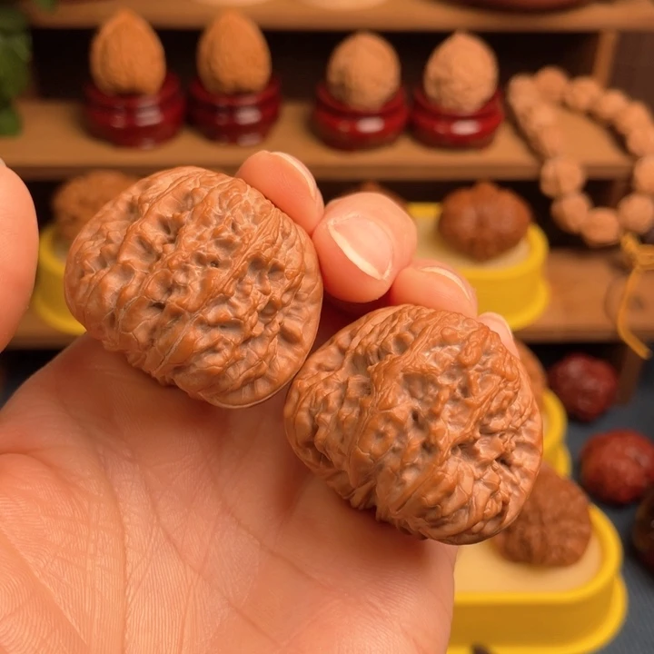 文玩核桃把件灵凹底41