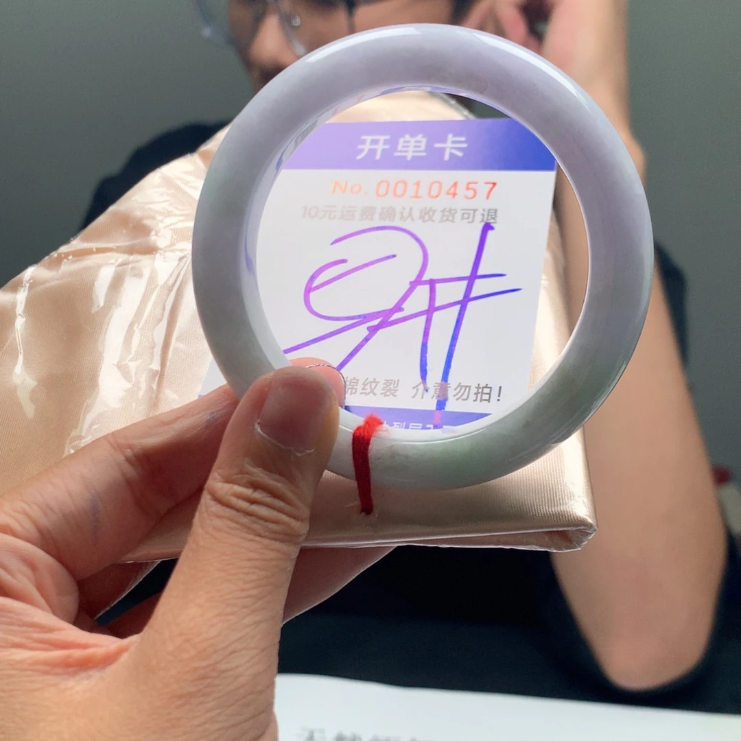 翡翠未镶嵌手镯vc