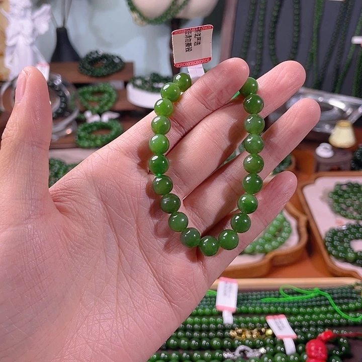 和田玉（碧玉）未镶嵌颈饰8