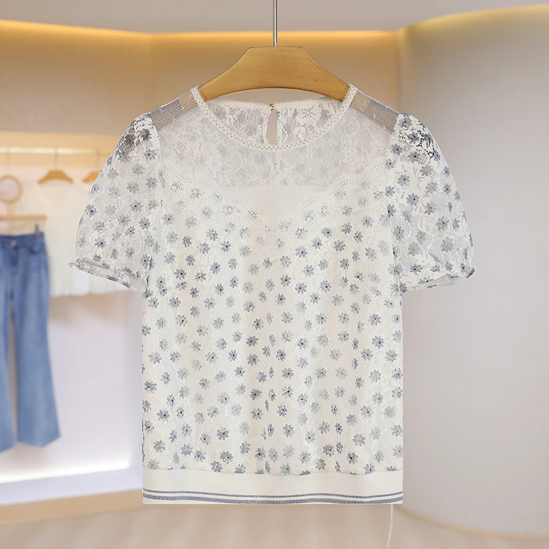 F471-伍莎服饰云仓百搭时尚新款上衣#EHZ46S009