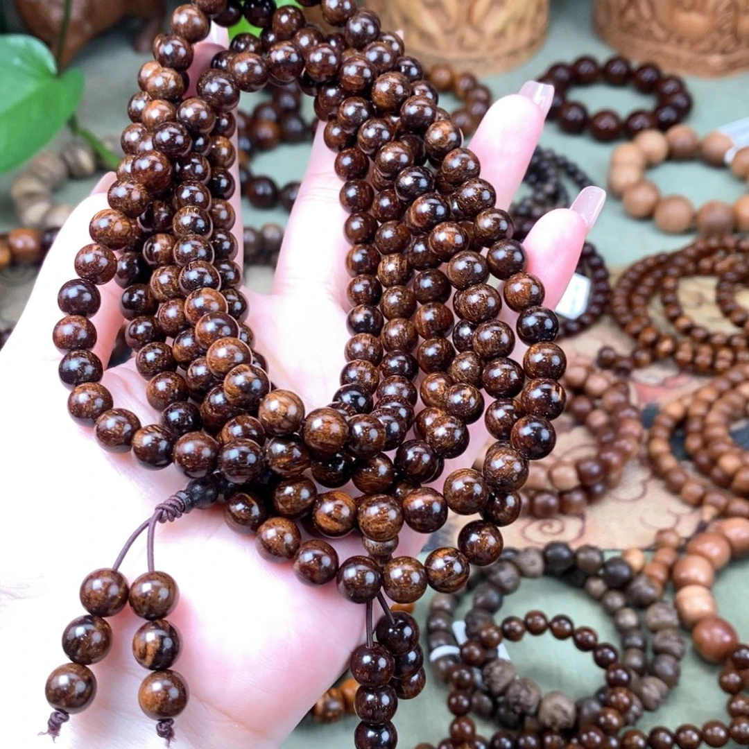 贡木手串/手链0.8黑油539