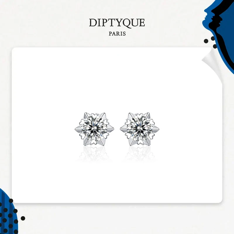 Diptyque「再逃公主」系列六芒星耳钉