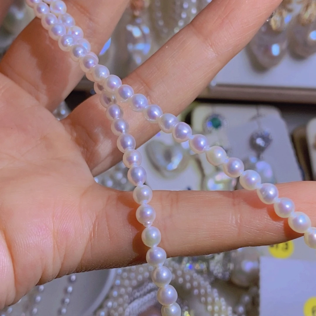 银S925镶嵌天然淡水珍珠淡水珍珠