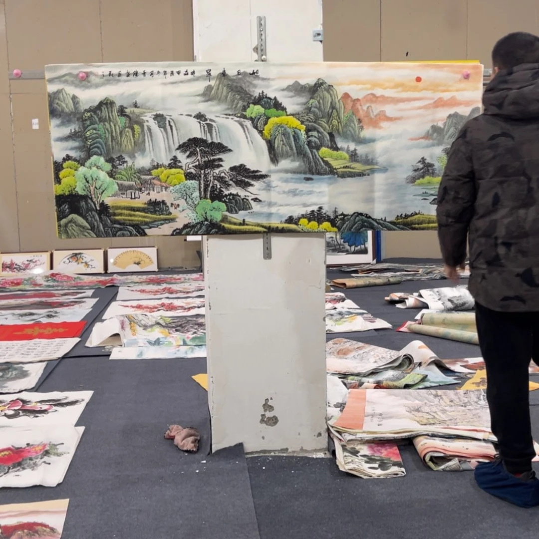 国画处理作品看好再拍哦