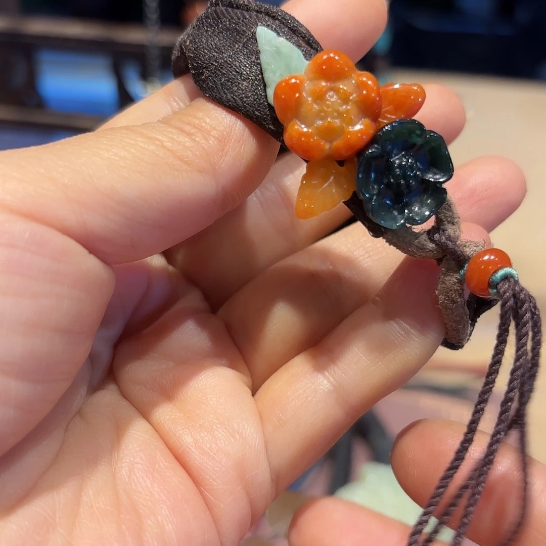 翡翠未镶嵌颈饰原创