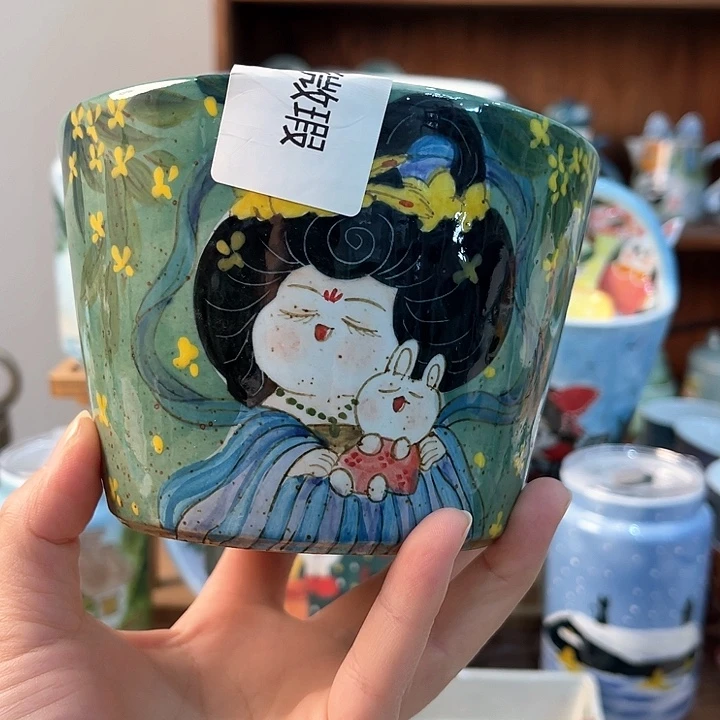 陶景德镇釉下手绘陶瓷