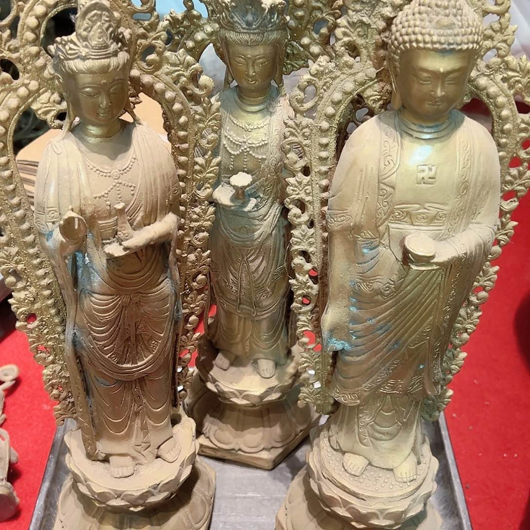 滕****】黄铜摆件工艺品，