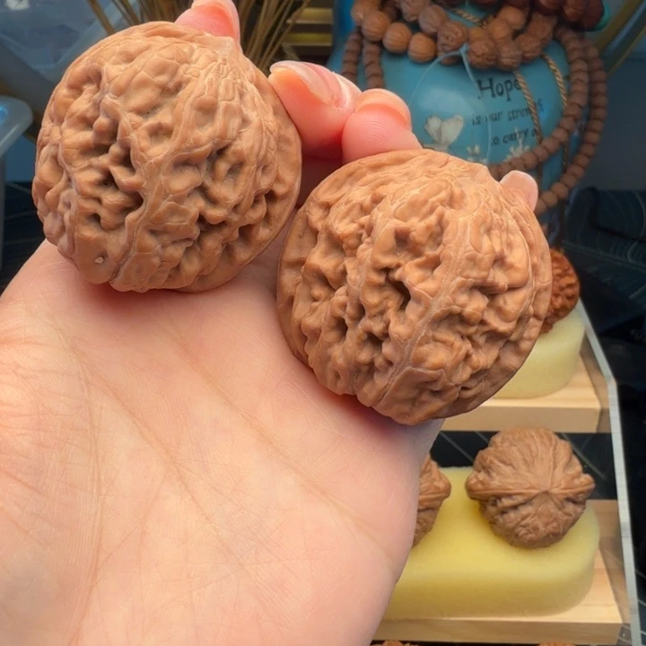 猴头核桃把件凤凰台 全品42