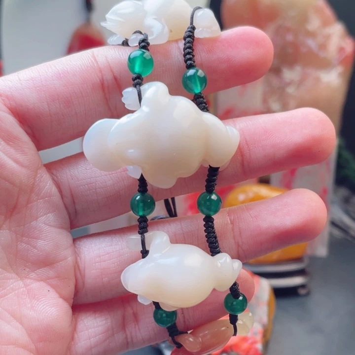 寿山石结晶地芙蓉