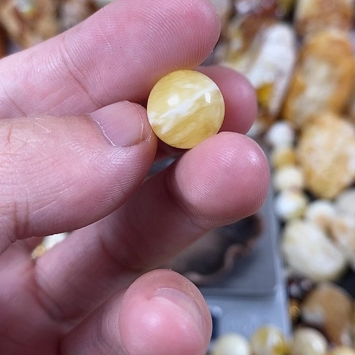 裸石琥珀未镶嵌我