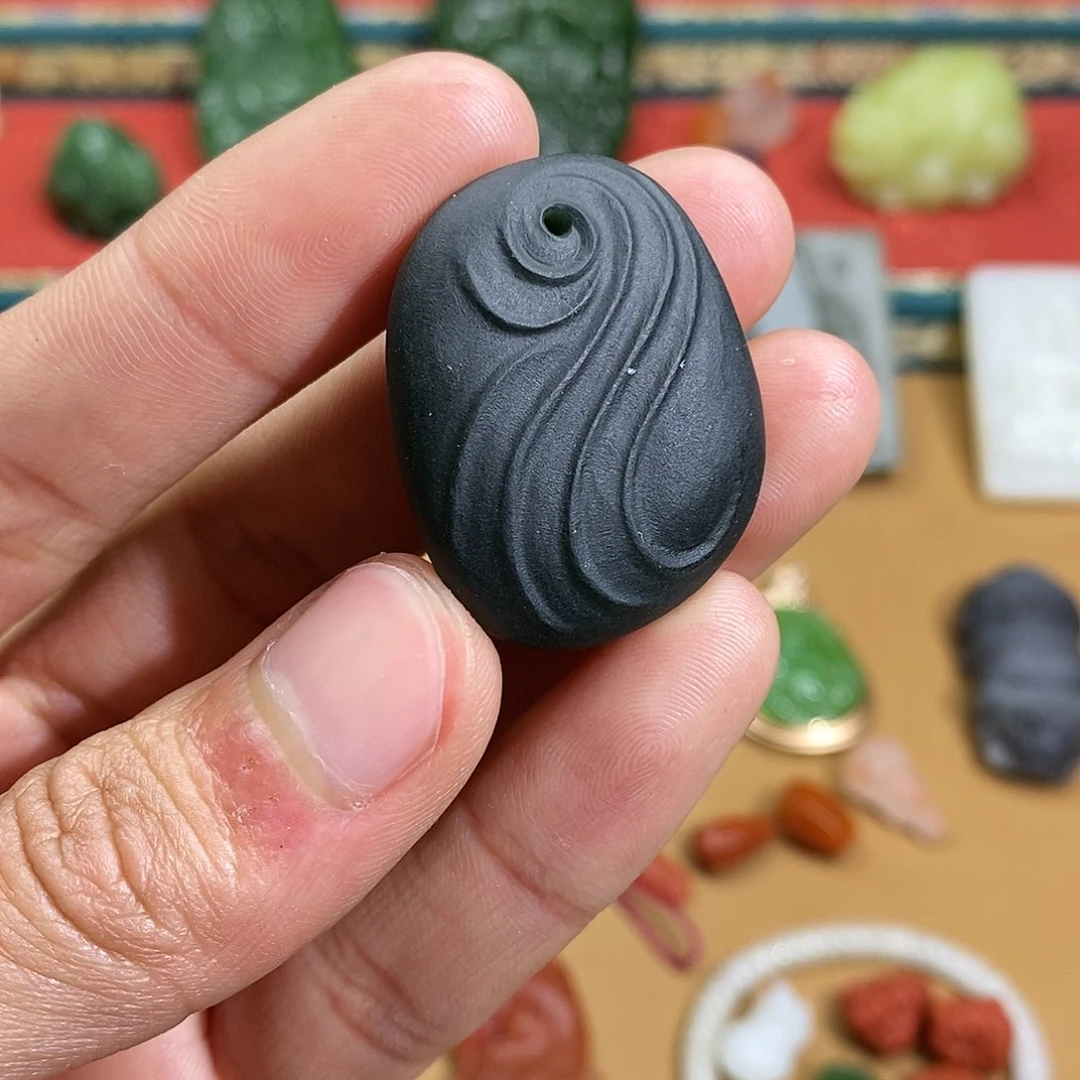 和田玉颈饰未镶嵌本玉系列福礼