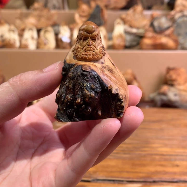 柏木（崖柏）根雕摆件