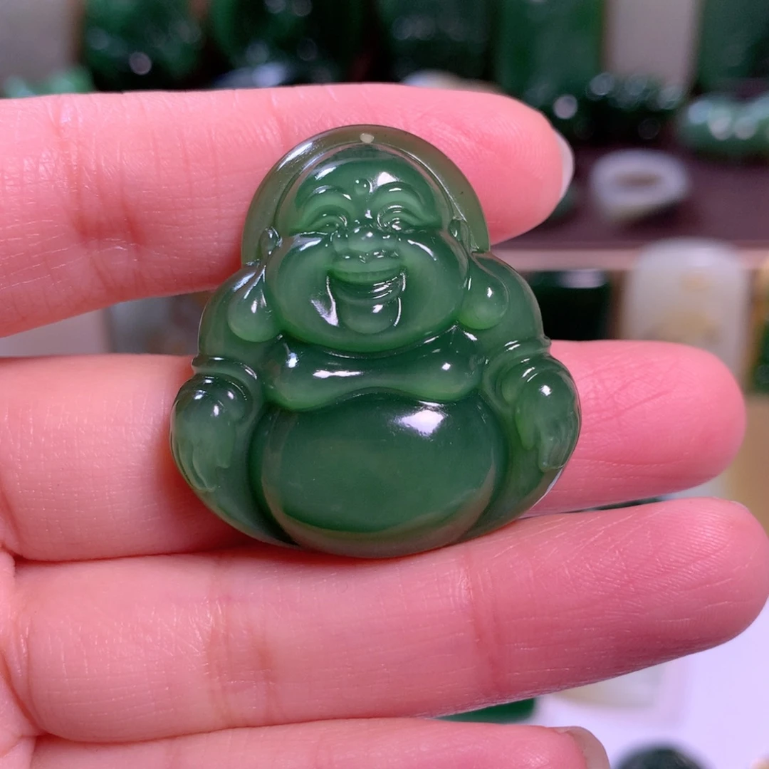 大****和田玉未镶嵌挂件