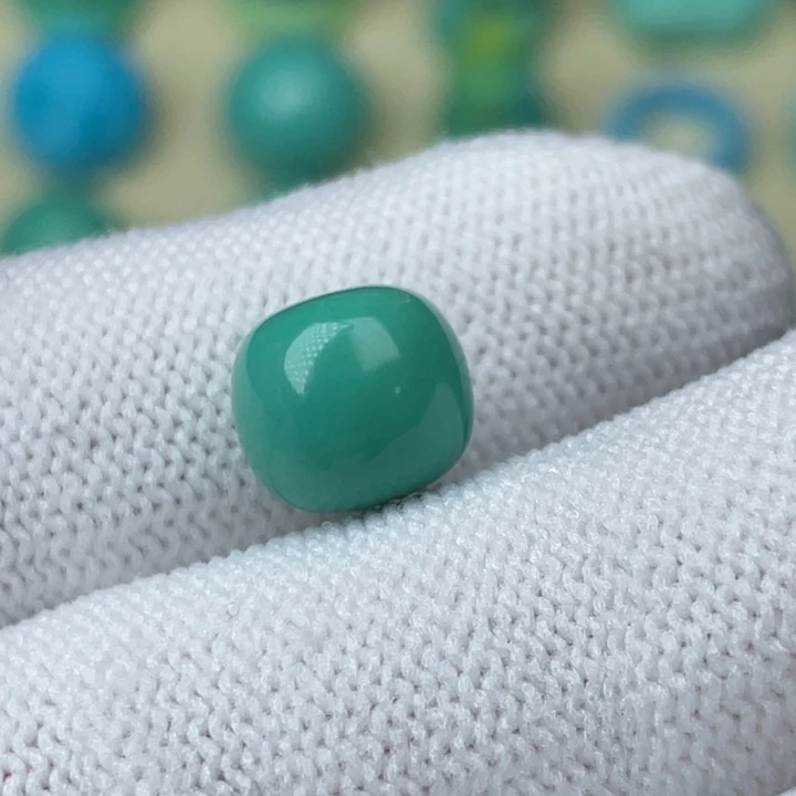 高瓷正绿10mm老型单颗福利