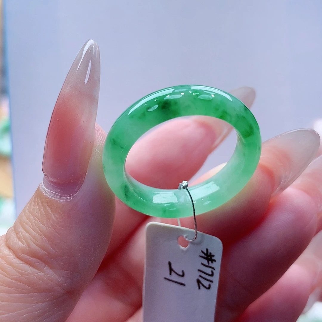 翡翠未镶嵌戒指缅甸A货