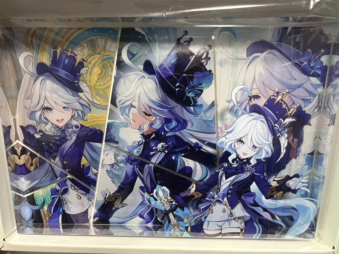 【原神】插队专用周边高透亚克力摆件水晶砖（第一弹）10*15