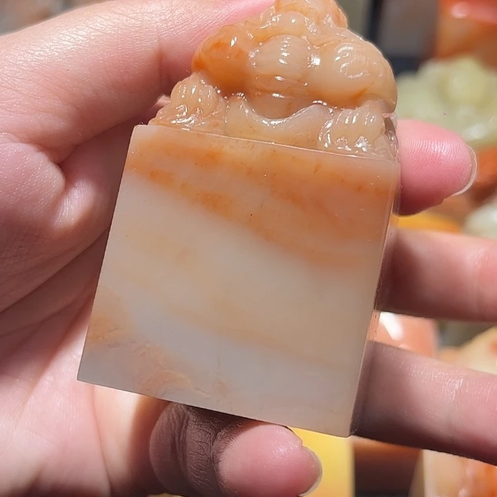 老挝石老挝保利石印章