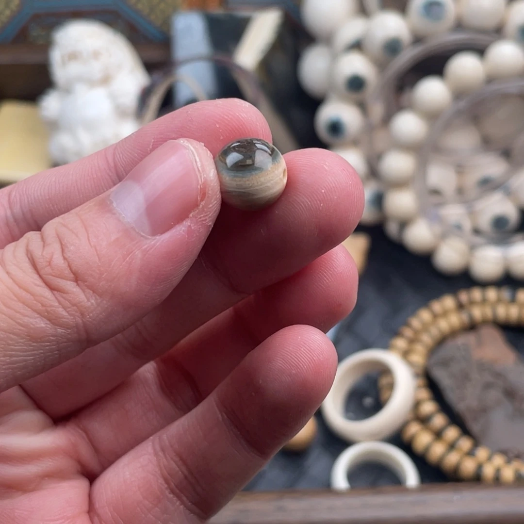 眼***！猛犸象牙手串/手链/手镯