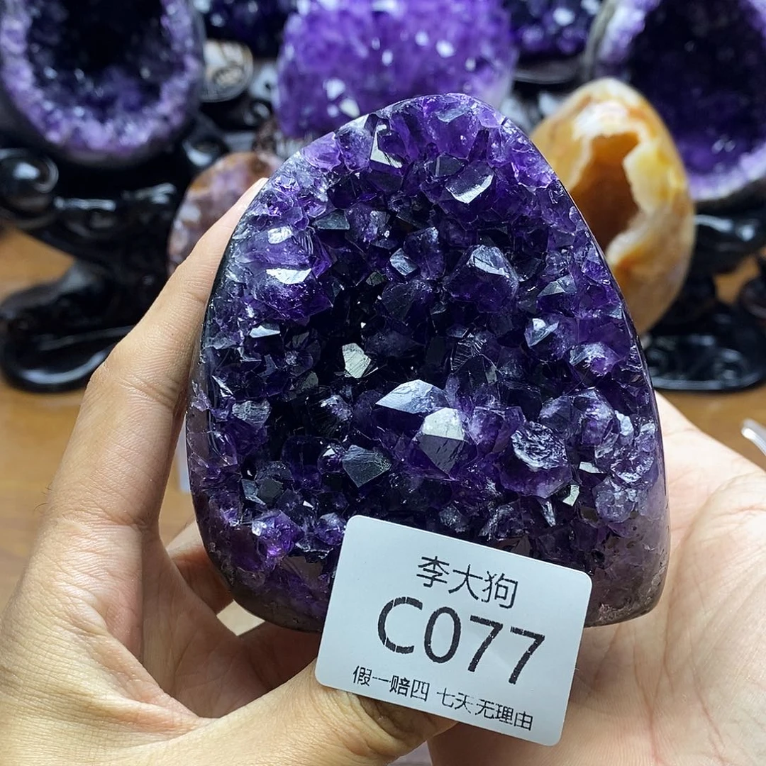 未镶嵌紫晶大型摆件（非配饰）