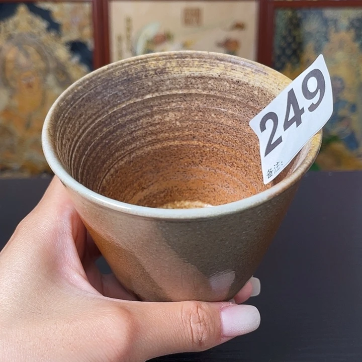 杯泥舍柴烧精品茶器