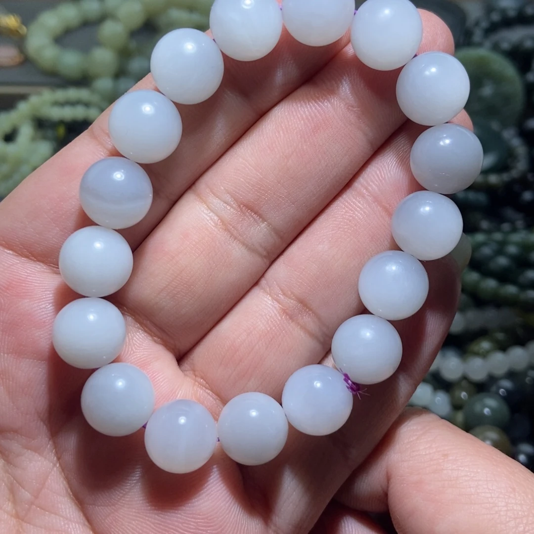 和田玉（糖玉）未镶嵌手链