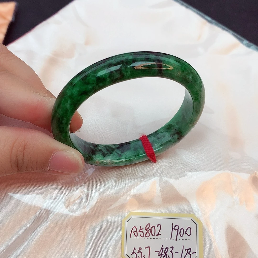 翡翠手镯未镶嵌天然缅甸翡翠A货