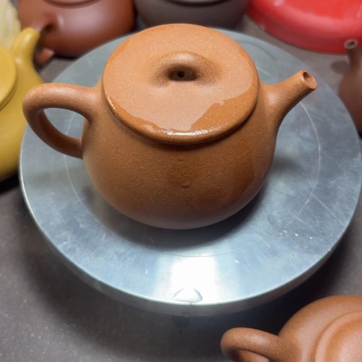 原矿零添加五彩段泥矮瓢200cc