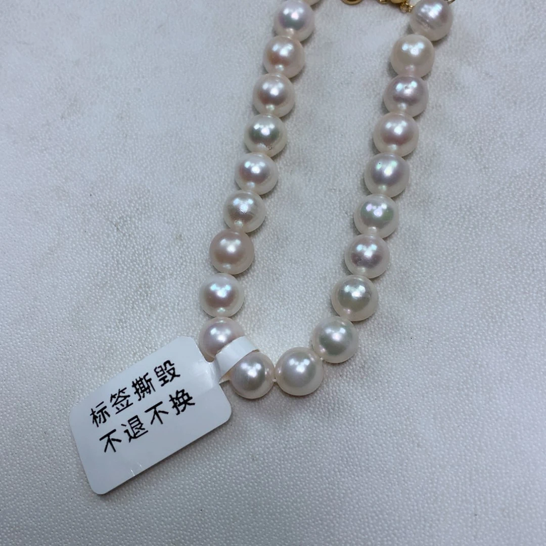 海水珍珠银S925镶嵌手绳