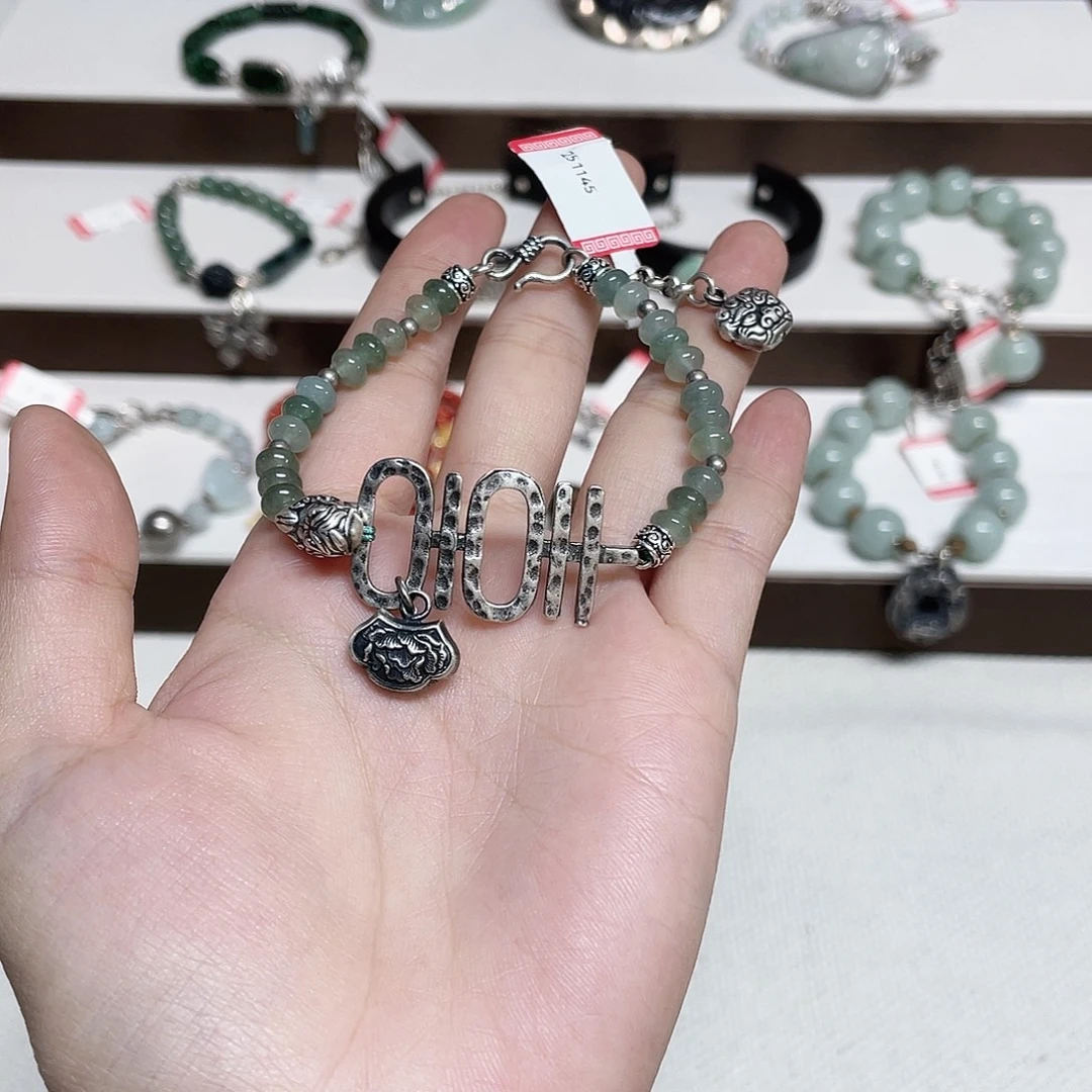 足银纯银配饰手链