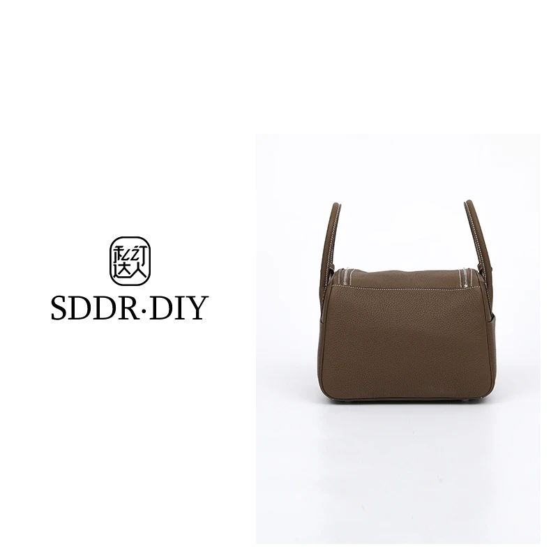 AI.BAGBURRY雅丹女士手提包大容量旅行包上班通勤百搭牛皮单肩包