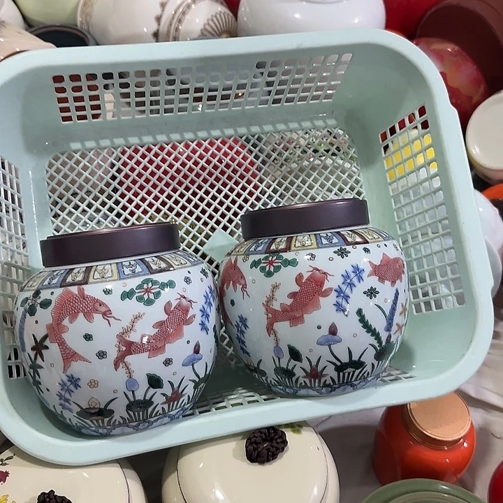 @@@陶瓷茶叶罐密封罐防潮罐