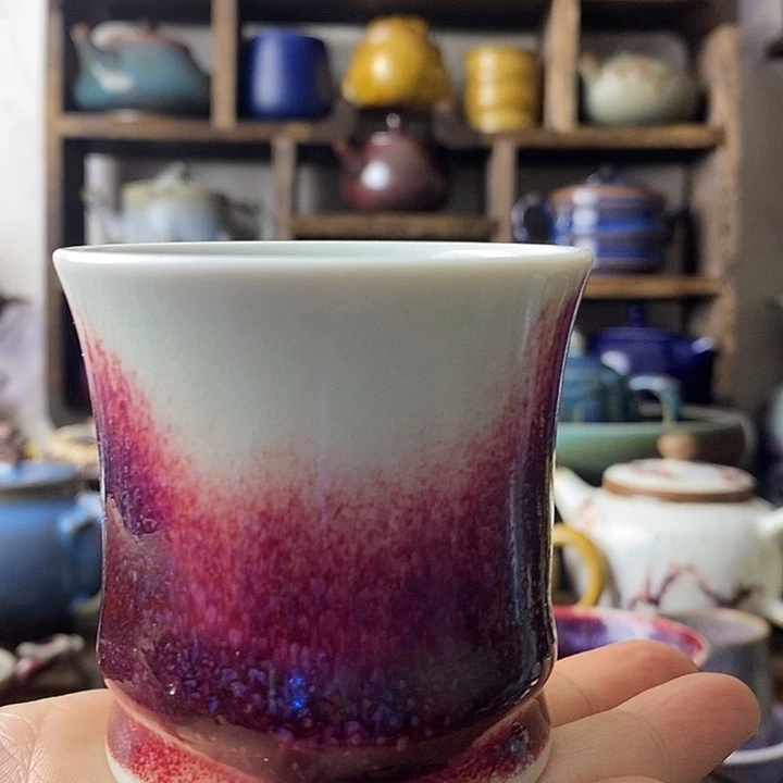 闲**致中国神后钧瓷茶具