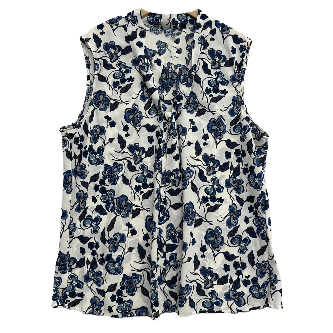 6345#无袖上衣舒适潮流气质