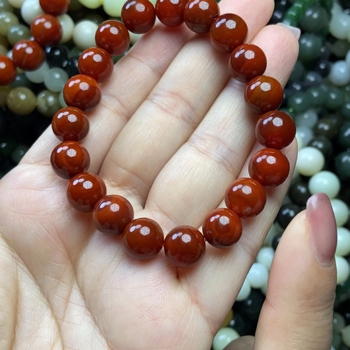 透闪石质玉未镶嵌手链卡10