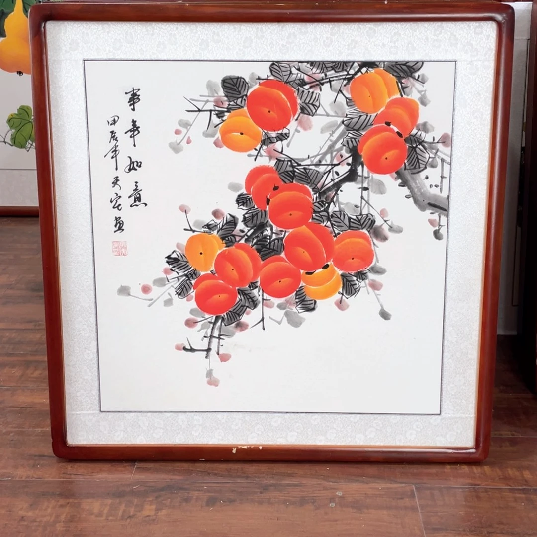 国画带框尺寸63*63厘米