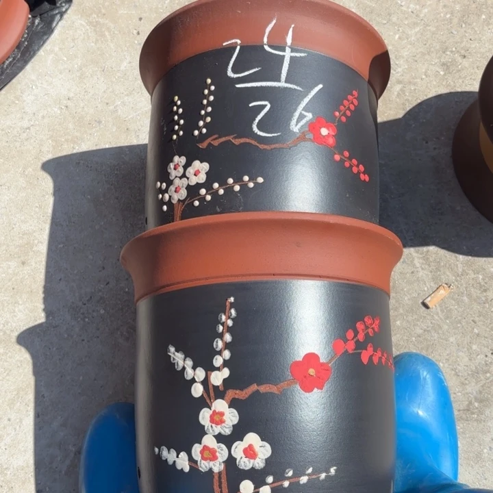 花盆紫砂紫砂的颜色