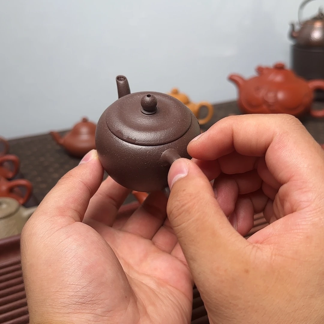 茶壶紫砂天青紫泥 煤气窑 90c完美品引流款