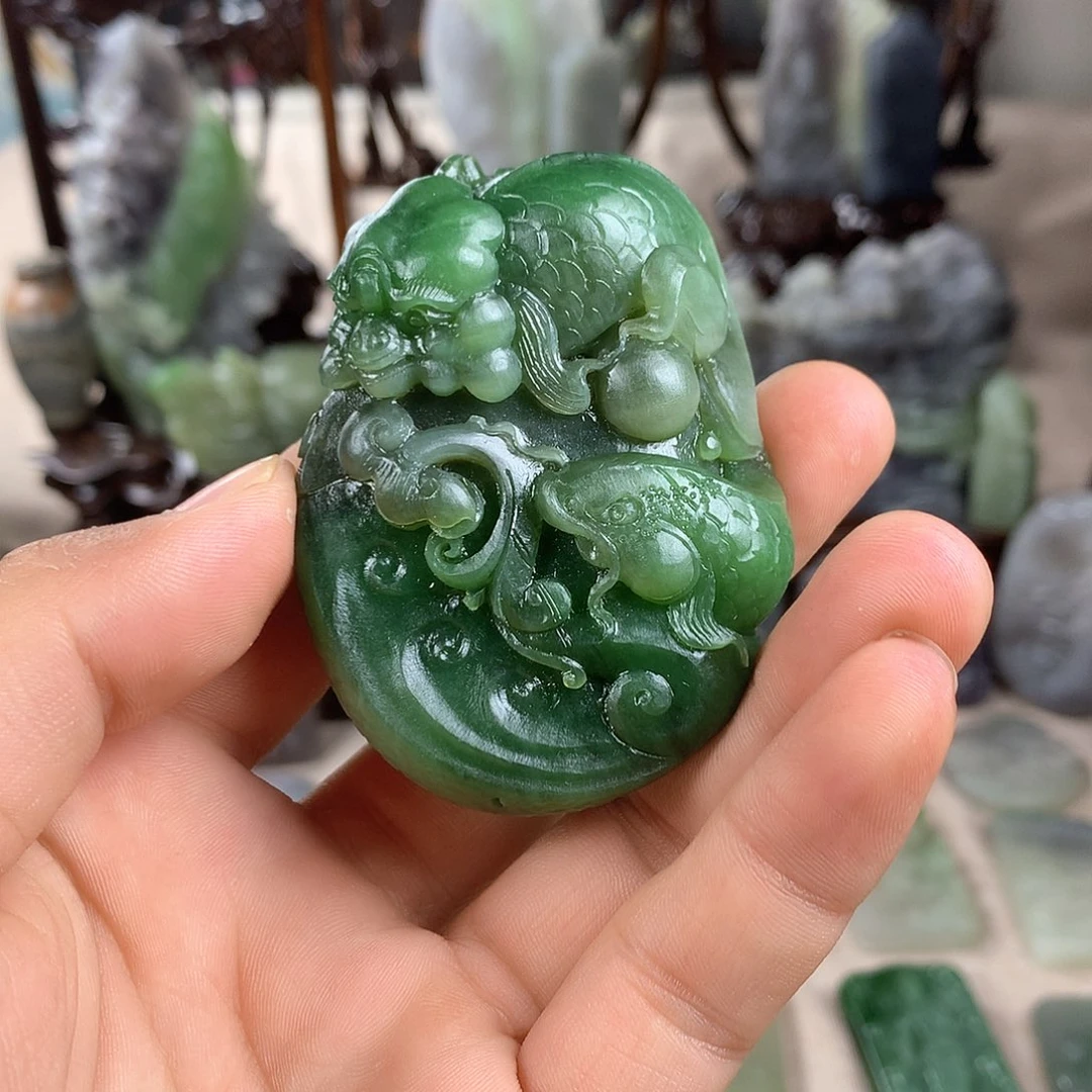 颈饰未镶嵌和田玉