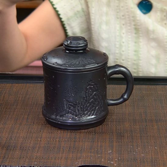 茶杯紫砂高货放漏
