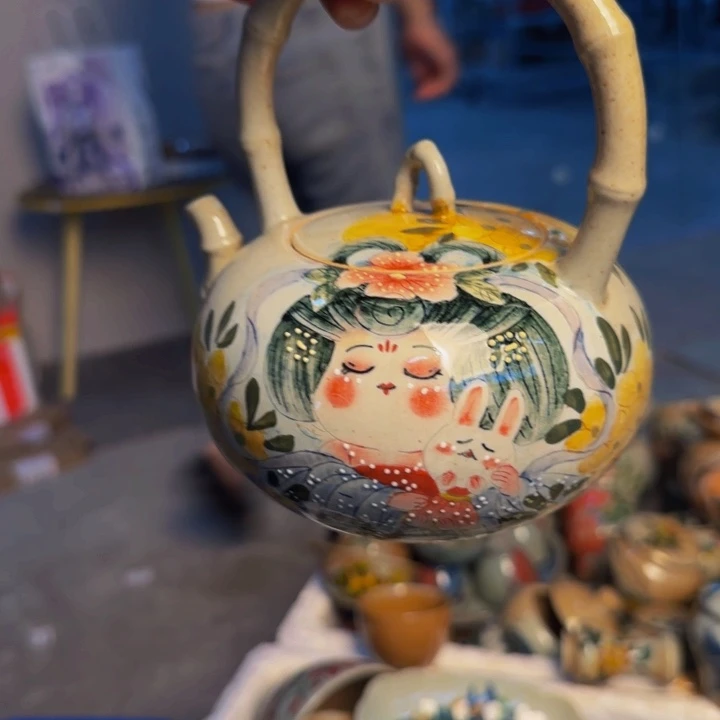 瓷片景德镇陶瓷手工手绘
